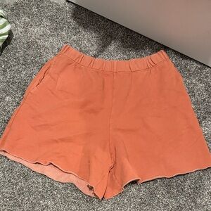 Aerie High Waist Coral Shorts